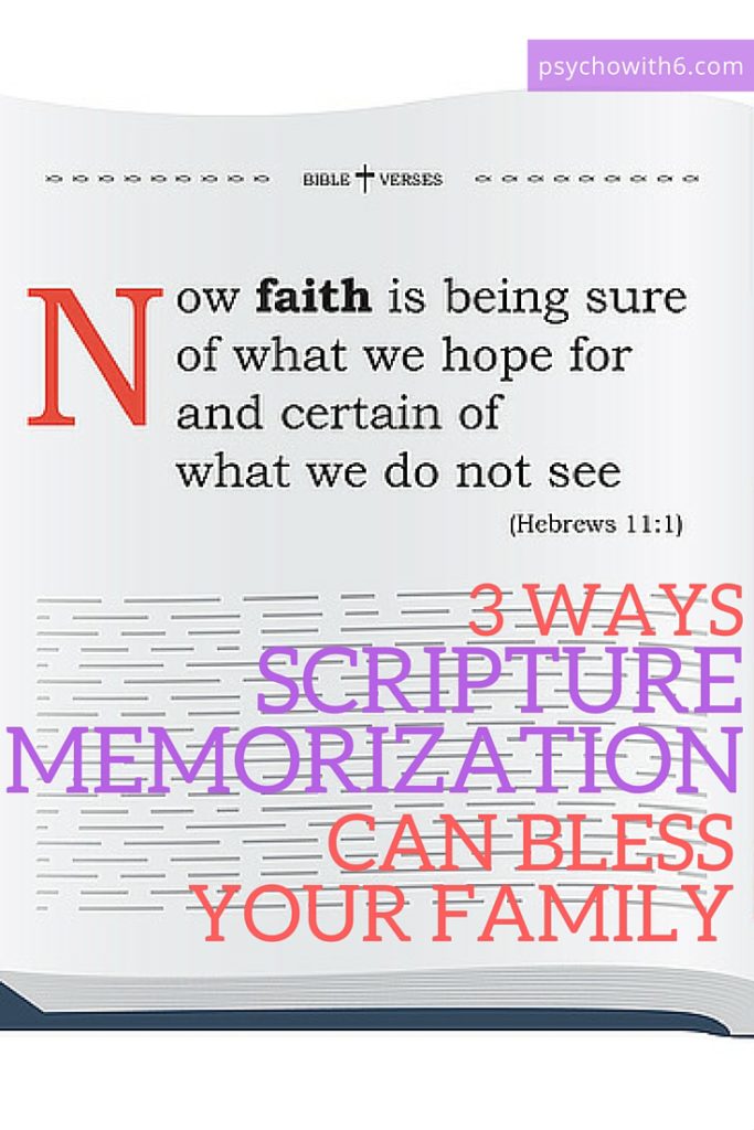 3 Ways Scripture Memorization Can Bless Your Family