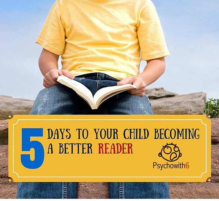 5 Days to Your Child Becoming a Better Reader