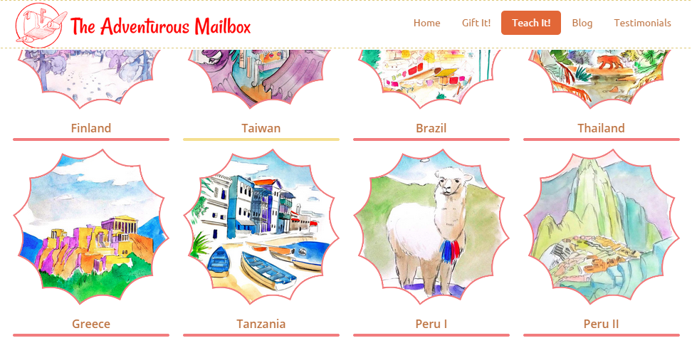 The Adventurous Mailbox books