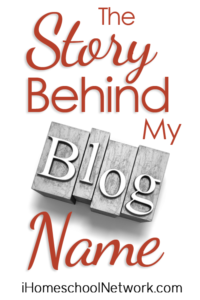 iHN story behind my blog name