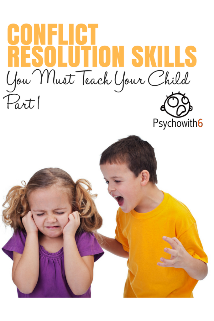 conflict resolution model for kids