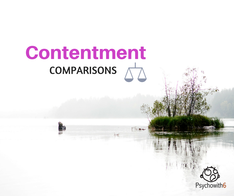 Contentment: Comparisons