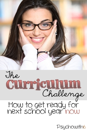 How to choose curriculum for next school year now.