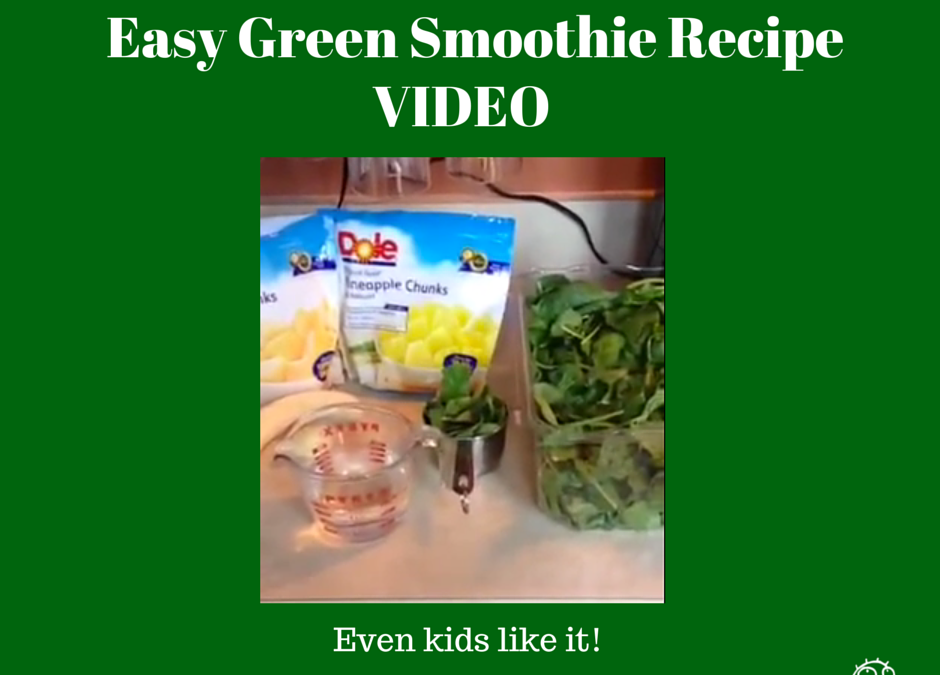 An Easy Green Smoothie Recipe