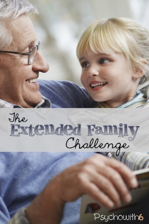 Week 9: The Extended Family Challenge