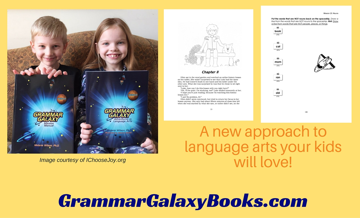 Grammar Galaxy Books: Language Arts Curriculum for Beginning Readers