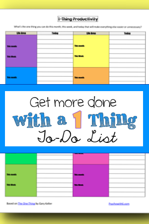 get it done list