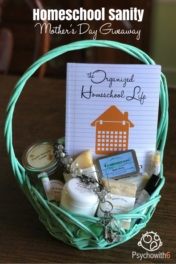 Homeschool Sanity Mother's Day Giveaway