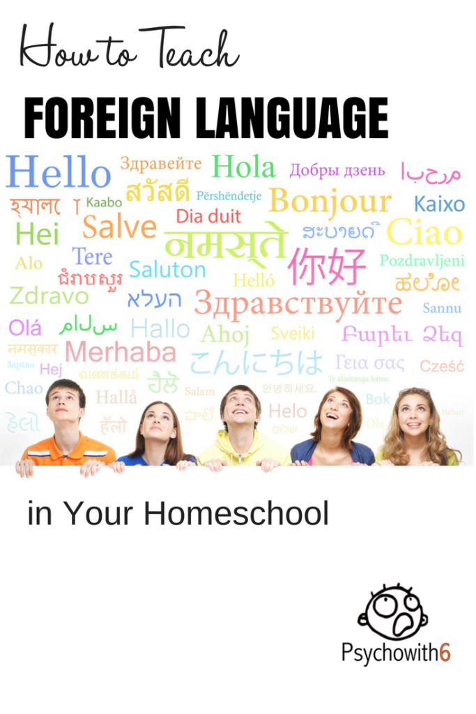 How to Teach Foreign Language in Your Homeschool #foreignlanguage #homeschool