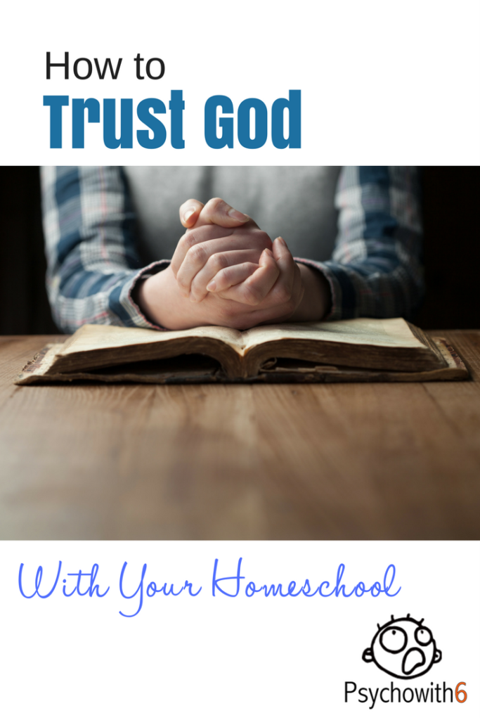 How to Trust God With Your Homeschool #homeschool #christianhomeschooling