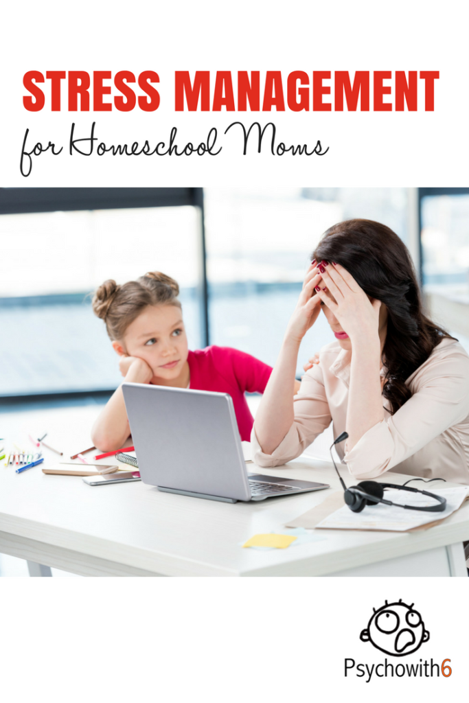 Stress Management for Homeschool Moms #stressmanagement #homeschool