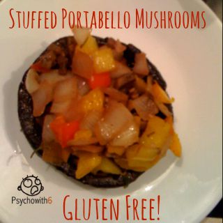 Suffed Portabello Mushrooms Recipe: A Gluten- and Dairy-Free Appetizer