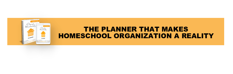 The Organized Homeschool Life Planner