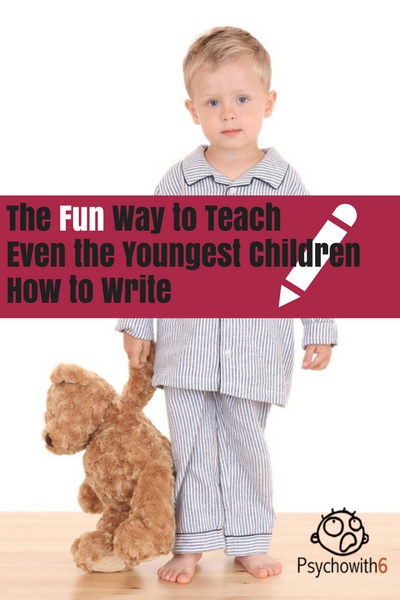 The Fun Way to Teach Even the Youngest Children How to Write