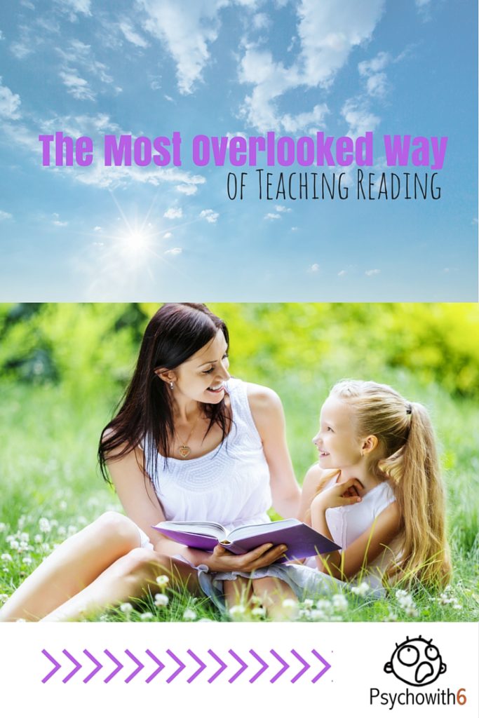 The Most Overlooked Way of Teaching Reading