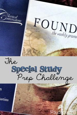 The Special Study Prep Challenge: Get organized for Classical Conversations, Co-op, and Unit Studies