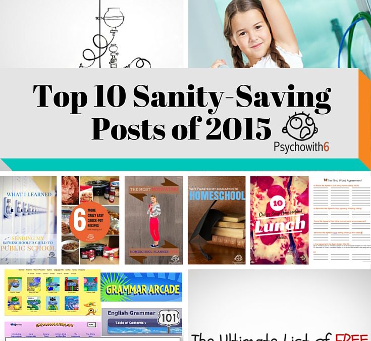 Top 10 Sanity-Saving Posts from 2015 & What You Can Expect in 2016