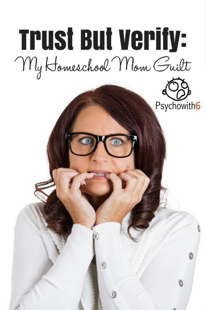 Trust But Verify: My Homeschool Mom Guilt