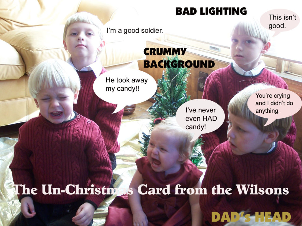 funny family christmas photo ideas