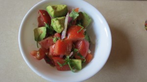 avocado, tomato, salad, recipe