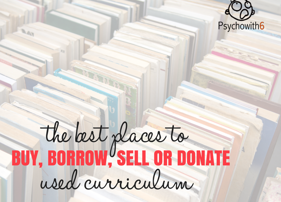 The Best Places to Buy, Borrow, Sell, or Donate Used Homeschool Curriculum