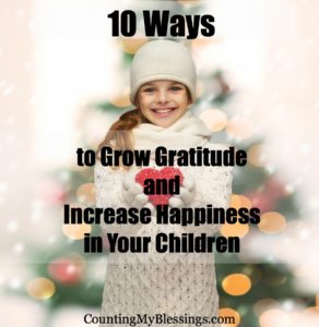 gratitude, children, happiness, how to