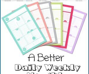 A Better Daily Weekly Monthly To Do List