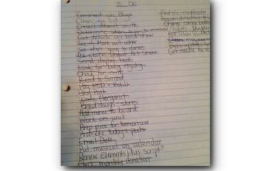 Can a Paper To-Do List Help You Get More Done?