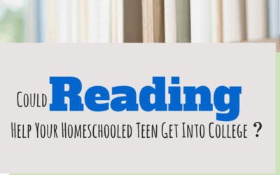 Could Reading Help Your Homeschooled Teen Get Into College?