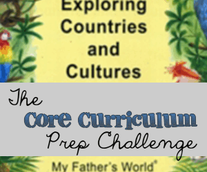 The Core Curriculum Prep Challenge: Week 30