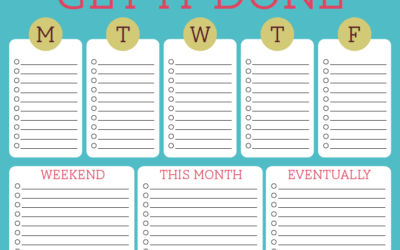 Can A Daily/Weekly/Monthly To Do List Help You Get More Done?