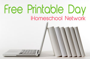 Free homeschool printables