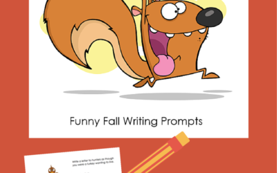 Free Funny Fall Writing Prompts to Get Kids Writing