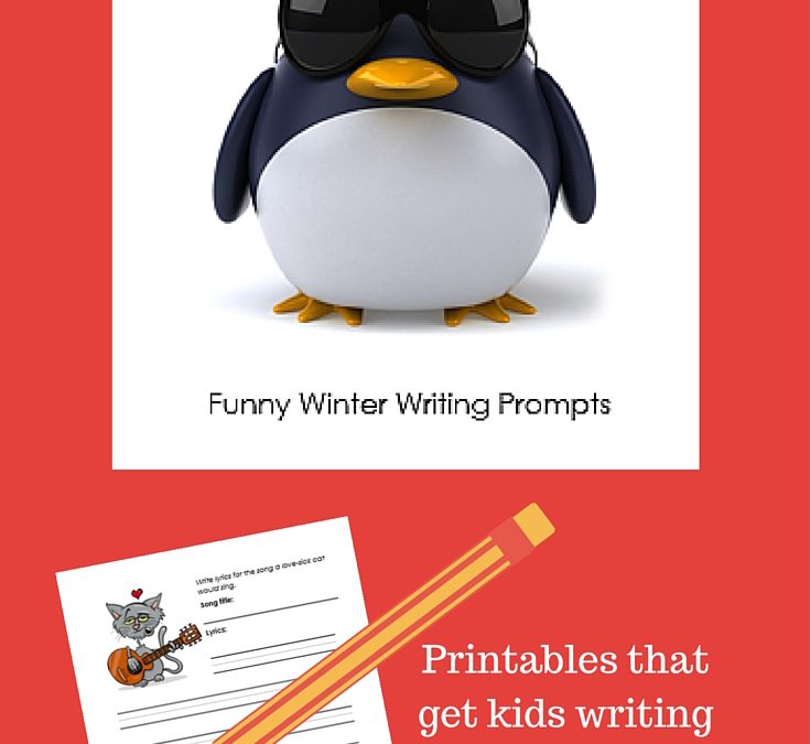 FREE Funny Winter Writing Prompts