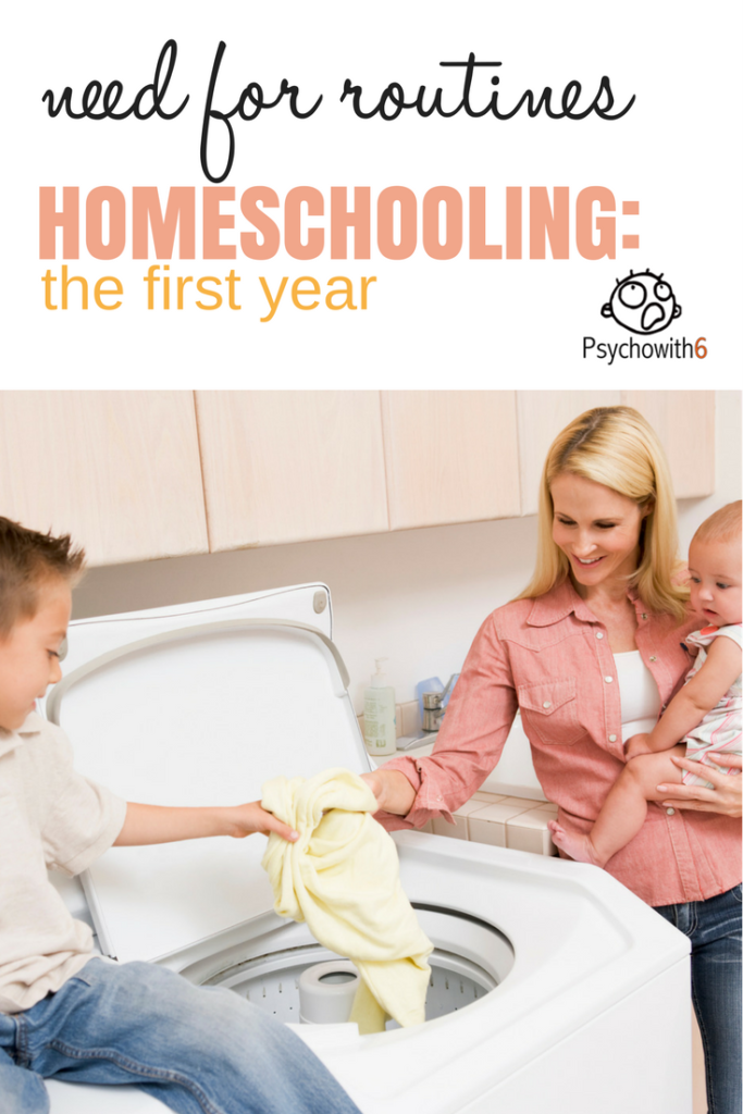 The need for routines in the first year of homeschooling